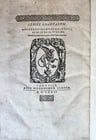 1572 PLUTARCH MORALIA antique FOLIO 16th CENTURY - 2