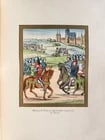 1868 FROISSART CHRONICLES of ENGLAND FRANCE SPAIN 2 VOLUMES antique ILLUSTRATED - 14