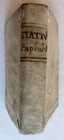 1559 STATII PAPINII NEAPOLITANI antique 16TH century ROMAN POETRY - 2