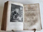 1844 ADVENTURES OF GIL BLAS antique EARLY AMERICAN BINDING HARTFORD ILLUSTRATED - 7