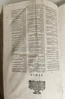 1749 BIBLE in GERMAN & LATIN antique HAND TOOLED PIGSKIN BOUND FOLIO - 11