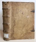 1567 ARISTOTLE COMMENTARY antique PIGSKIN BINDING w/ CLASPS rare 16th CENTURY: Title: 1567 ARISTOTLE COMMENTARY antique PIGSKIN BINDING w/ CLASPS rare 16th CENTURY Description: Castellani,G. In libros Aristotelis de humano intellectu. Venice; 1567. [8], 77, [5] lvs. First