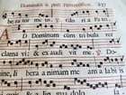 1789 GRADUALE ROMANUM antique ANTIPHONAL LARGE FOLIO 13 x 19" - 12