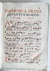 1789 GRADUALE ROMANUM antique ANTIPHONAL LARGE FOLIO 13 x 19" - 8