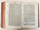 1537 BIBLE in LATIN antique FOLIO BIBLIA BREVES IN AEDEM ANNOTATIONES 16th CENT. - 12