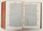 1537 BIBLE in LATIN antique FOLIO BIBLIA BREVES IN AEDEM ANNOTATIONES 16th CENT. - 14