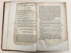 1537 BIBLE in LATIN antique FOLIO BIBLIA BREVES IN AEDEM ANNOTATIONES 16th CENT. - 6