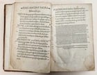 1537 BIBLE in LATIN antique FOLIO BIBLIA BREVES IN AEDEM ANNOTATIONES 16th CENT. - 8