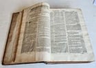 1593 BIBLE in LATIN antique LONDON ROBERT BARKER Old & New Testament FOLIO - 11