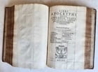 1593 BIBLE in LATIN antique LONDON ROBERT BARKER Old & New Testament FOLIO - 16