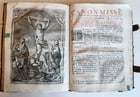 1757 MISSALE ROMANUM antique FOLIO - 6