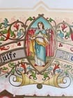 1908 LARGE GERMAN DIPLOMA size 19.5 by 25.5" antique - 3