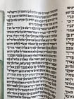 TORAH SCROLL FRAGMENT MANUSCRIPT on VELLUM antique BIBLE GENESIS 16:15 - 21:3 - 3