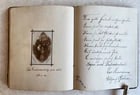 1902 ALBUM AMICORUM - MANUSCRIPT POETRY GERMAN BOOK antique ILLUSTRATED Nurnberg - 5