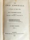 1842 TWO ADMIRALS TALE OF THE SEA by FENIMORE COOPER antique 1st ENGLISH EDITION - 4
