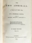 1842 TWO ADMIRALS TALE OF THE SEA by FENIMORE COOPER antique 1st ENGLISH EDITION - 7