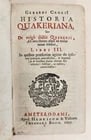 1695 HISTORIA QUAKERIANA antique VELLUM BOUND Quakers: Title: 1695 HISTORIA QUAKERIANA antique VELLUM BOUND Quakers Description: HISTORIA QUAKERIANA , Sive De Vulgo Dictis Quakeris, Ab Ortu Illorum Usque Ad Recens Natum Schisma, Libri III: In quibus