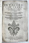 1579 Epitome in Universam Sacrosanctae Theologiae by Bongiovanni antique VELLUM: Title: 1579 Epitome in Universam Sacrosanctae Theologiae by Bongiovanni antique VELLUM Description: Bongiovanni (Berardo) Epitome in Universam Sacrosanctae Theologiae divi Thomae Aquintis Summam