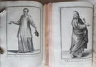 1706 ORDER of MILITANT CHURCH illustrated w/ 244 PLATES 2 VOLS antique VELLUM - 11