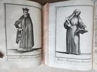 1706 ORDER of MILITANT CHURCH illustrated w/ 244 PLATES 2 VOLS antique VELLUM - 12