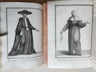 1706 ORDER of MILITANT CHURCH illustrated w/ 244 PLATES 2 VOLS antique VELLUM - 14