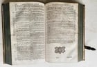 1735 BIBLE in GERMAN & LATIN antique HAND TOOLED PIGSKIN BOUND FOLIO - 10