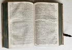 1735 BIBLE in GERMAN & LATIN antique HAND TOOLED PIGSKIN BOUND FOLIO - 9