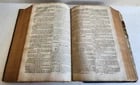 1819 BIBLE 1st Folio Ed PENNSYLVANIA GERMAN Lancaster PA JOHANN BAR antique RARE - 10