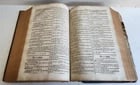 1819 BIBLE 1st Folio Ed PENNSYLVANIA GERMAN Lancaster PA JOHANN BAR antique RARE - 9