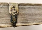 1737 BIBLE in LATIN & GERMAN antique PIGSKIN BOUND FOLIO - 9