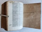 1585 BIBLE in LATIN printed in LONDON antique VELLUM 16th CENTURY NEW TESTAMENT - 11