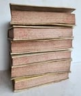 1794-1805 UNIVERSAL HISTORY by ORAZIO LUPIS 6 VOLUMES antique VELLUM BINDING - 11