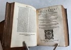 1574 ARISTOTLE 6 VOLS SET ILLUSTRATED antique VELLUM BINDINGS MANUSCRIPT SPINES - 15