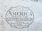 1796 MAP of NORTH AMERICA antique 21.5 by 26" - 2