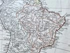 1796 MAP of NORTH AMERICA antique 21.5 by 26" - 4