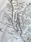 1796 MAP of NORTH AMERICA antique 21.5 by 26" - 7