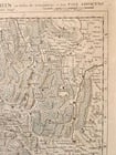1730s MILITARY MAP antique THEATRE DE LA GUERRE CARTE NOUVELLE LE COURS du RHIN - 5