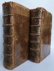 1700 WORKS of PLATO in FRENCH 2 VOLUMES antique - 2