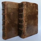 1700 WORKS of PLATO in FRENCH 2 VOLUMES antique - 3