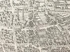 1860s MAP of LONDON in the REIGN of QUEEN ELIZABETH Old & New antique 30 by 40" - 6