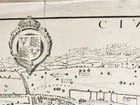 1860s MAP of LONDON in the REIGN of QUEEN ELIZABETH Old & New antique 30 by 40" - 7