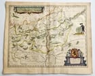 1640 MAP of Namur BELGIUM by WILLEM BLAEU antique AUTHENTIC hand colored: Title: 1640 MAP of Namur BELGIUM by WILLEM BLAEU antique AUTHENTIC hand colored Description: MAP NAMURCUM COMITATUS BELGIUM Amsterdam: Willem Blaeu; 1640. (from : Theatrum orbis terrarum, sive Atlas