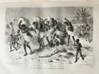 1877 HISTORY VOYAGES ILLUSTRATED antique COLOMBIA AFRICA MONGOLIA VIETNAM - 16