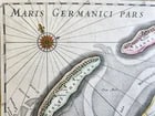 1640 FRISIA NETHERLANDS MAP by WILLEM BLAEU antique AUTHENTIC hand colored - 5