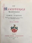 1883 ROMANTIC ADVENTURES of COUNT D'ARTOIS antique ILLUSTRATED fine binding - 2