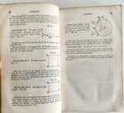 1837 SYSTEM of GEOMETRY & TRIGONOMETRY TREATISE on SURVEYING by A. FLINT antique - 5