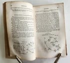 1837 SYSTEM of GEOMETRY & TRIGONOMETRY TREATISE on SURVEYING by A. FLINT antique - 9