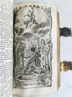 1771 BIBLE in GERMAN STINGRAY BINDING w/SILVER CLASPS antique ILLUSTRATED ZURICH - 15