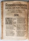 1570 La Avarchide del s. Luigi Alamanni POETRY antique VELLUM BOUND 16th CENTURY - 10