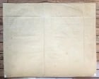 1750s MAP WEST END of the ISLE of PORTO RICO & ISLAND of ZACHEE antique 19x24" - 3